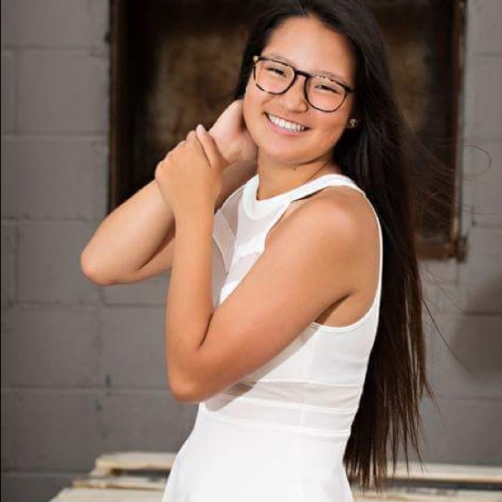 White dress